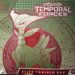 Pokemon Temporal Forces Elite Trainer Box Iron Leaves