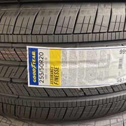 255/50/20 Goodyear Assurance Finesse