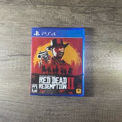 Red Dead Redemption 2 PS4 game