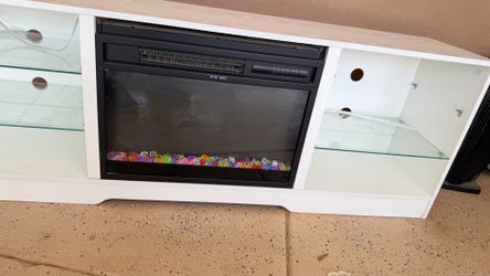 Fireplace tv/stand