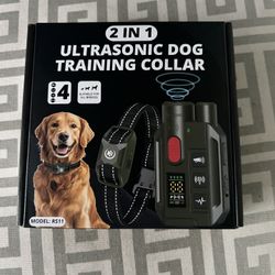Jasonic RS11 Ultrasonic Dog Training Collar New