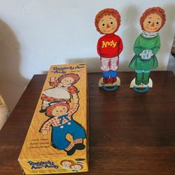 Vintage 1968 Whitman Raggedy Ann & Andy