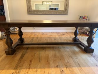 Restoration Hardware Solid Wood Refectory Dining Table – $2,500 (RH Retail $4K+)