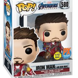 Avengers Endgame Iron Man (I Am Iron Man) Glow In The Dark Px Exclusive