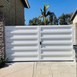 Wrought iron gates
