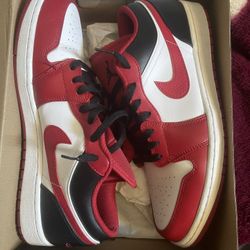  Size 13 Jordan 1 ‘Low Reverse Black Toe’