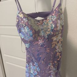 Lavender Prom Dress
