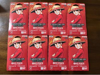 One Piece TCG OP-13 Carrying On His Will Sleeved Booster Pack English