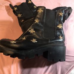 Gucci Star and Bees Women’s Boots Reduced From$400 To $200