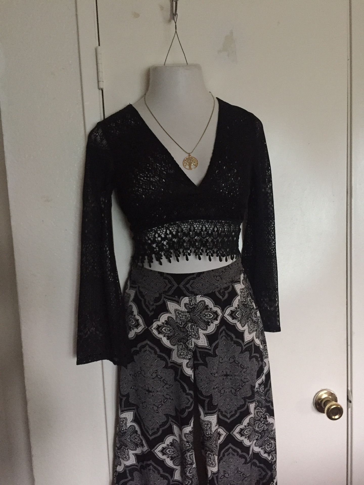 Size S/M top & pants