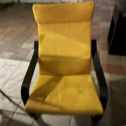 Ikea Lounge Chair W Foot Rest 