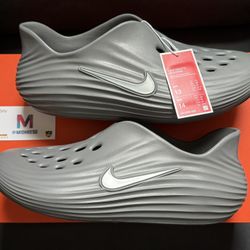 Nike React Rejuven8 Smoke Grey Black Gray Recovery Shoes Slides Air Men's Size 13 Air Jordan Kobe Protro Travis Scott 1 Low Fragment Yeezy Runners 💨