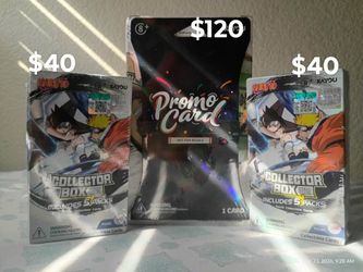 Kayou Naruto Smriti Collectible Card Chapter Jin English Series 2 Display Box blister packs and pearl
$120 : include SEALED BOX OF 12 PACK BLISTER WI