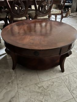 wood table 