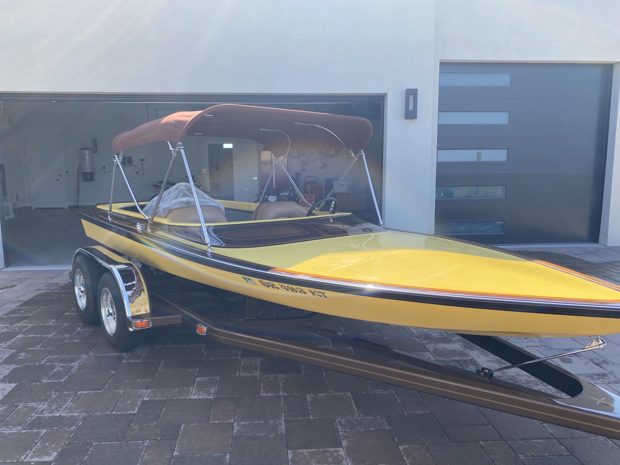 BIMINI CUSTOM “BOAT TOP” - LIKE NEW
