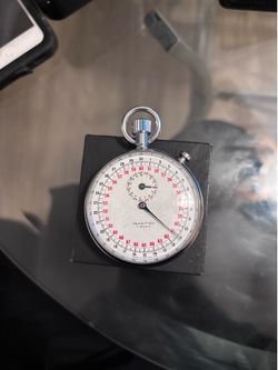 Vintage Swiss Mechanical Stopwatch – Tradition 7 Jewels – Made in Switzerland