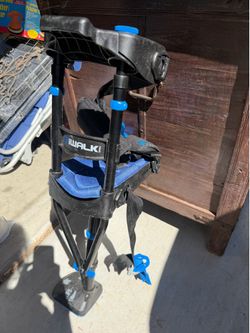 iWalk Free Hands Free Knee Crutch Injured Leg Support Walker Crutch