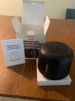 Mason Jar vacuum sealer never used