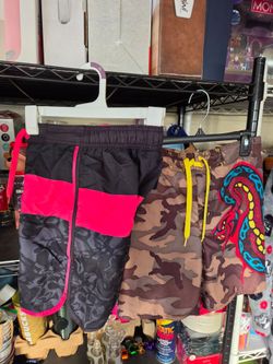 Boys sz 8 bathing suits. Each