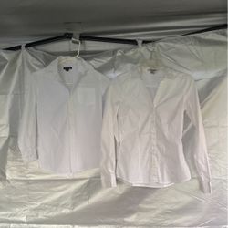 White Dress Shirts brand: George and H&M