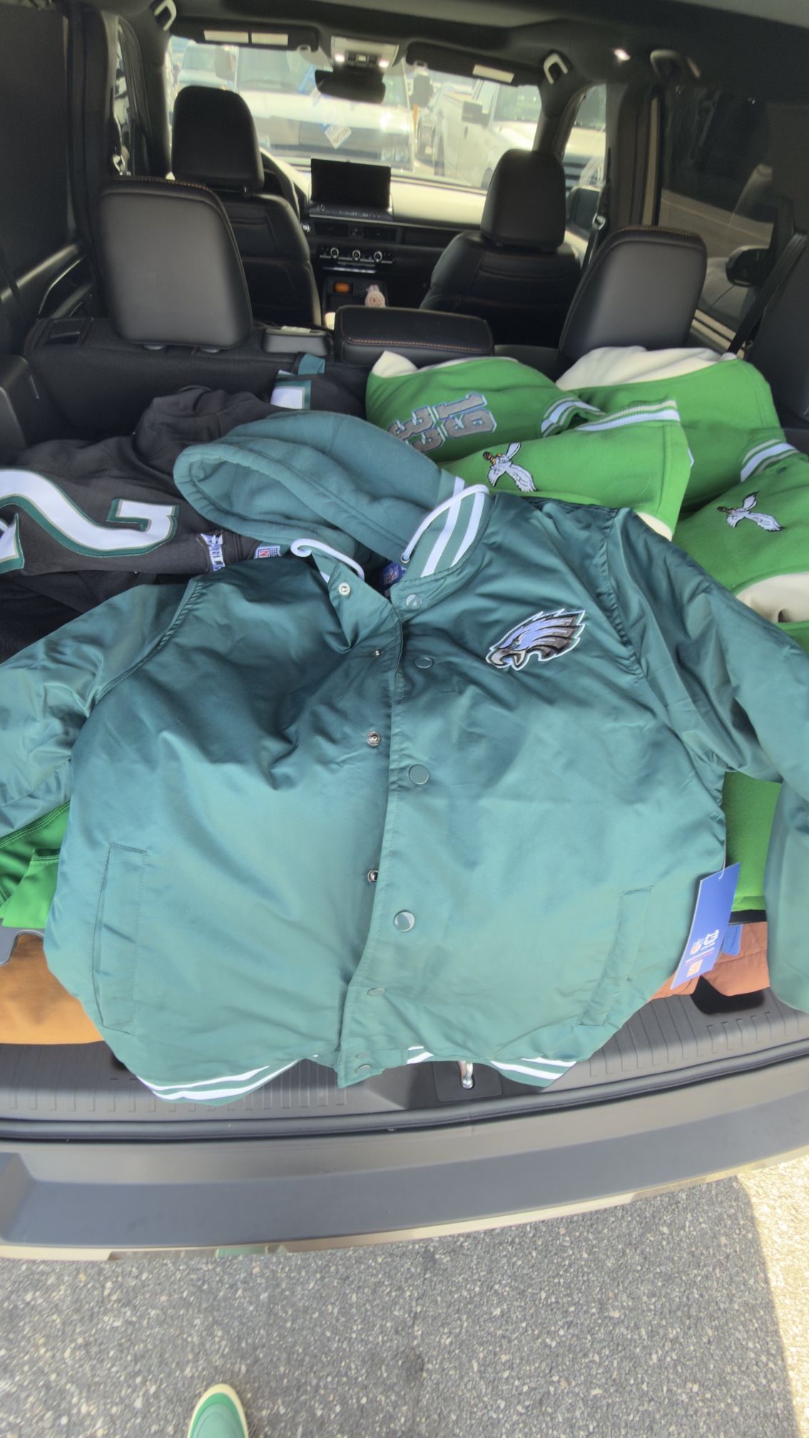 Philadelphia Eagles varsity jacket size small men’s