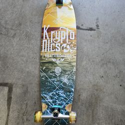 Kryptonics Longboard Skateboard  Brand New