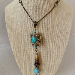 Exquisite Boho Tibetan Ornate Necklace