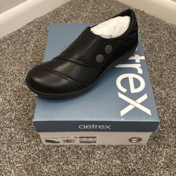 Aetrex Karina Monk Strap Shoes 