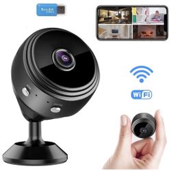 Mini Spy Camera Wireless Hidden 1080P WiFi Nanny Cam Small Surveillance Secret Camera Home Security Live Feed Video Recorder with Phone APP Remote Vie