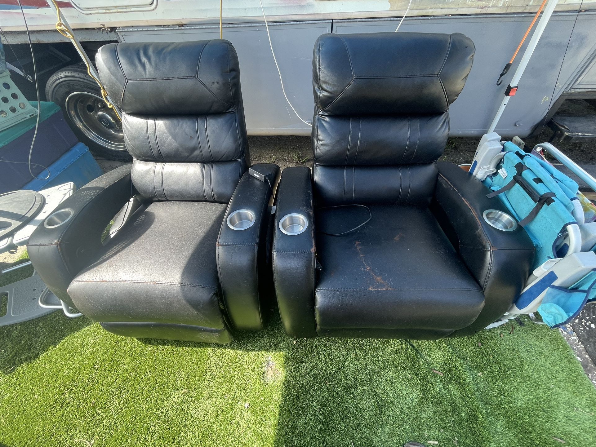 RV recliners (electric w/ USB Ports)