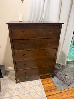 Wooden Dresser - 5 drawers