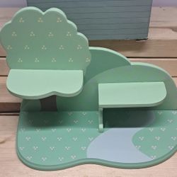 Vintage Avon Miniatures Collectibles Display Shelf So Cute! 