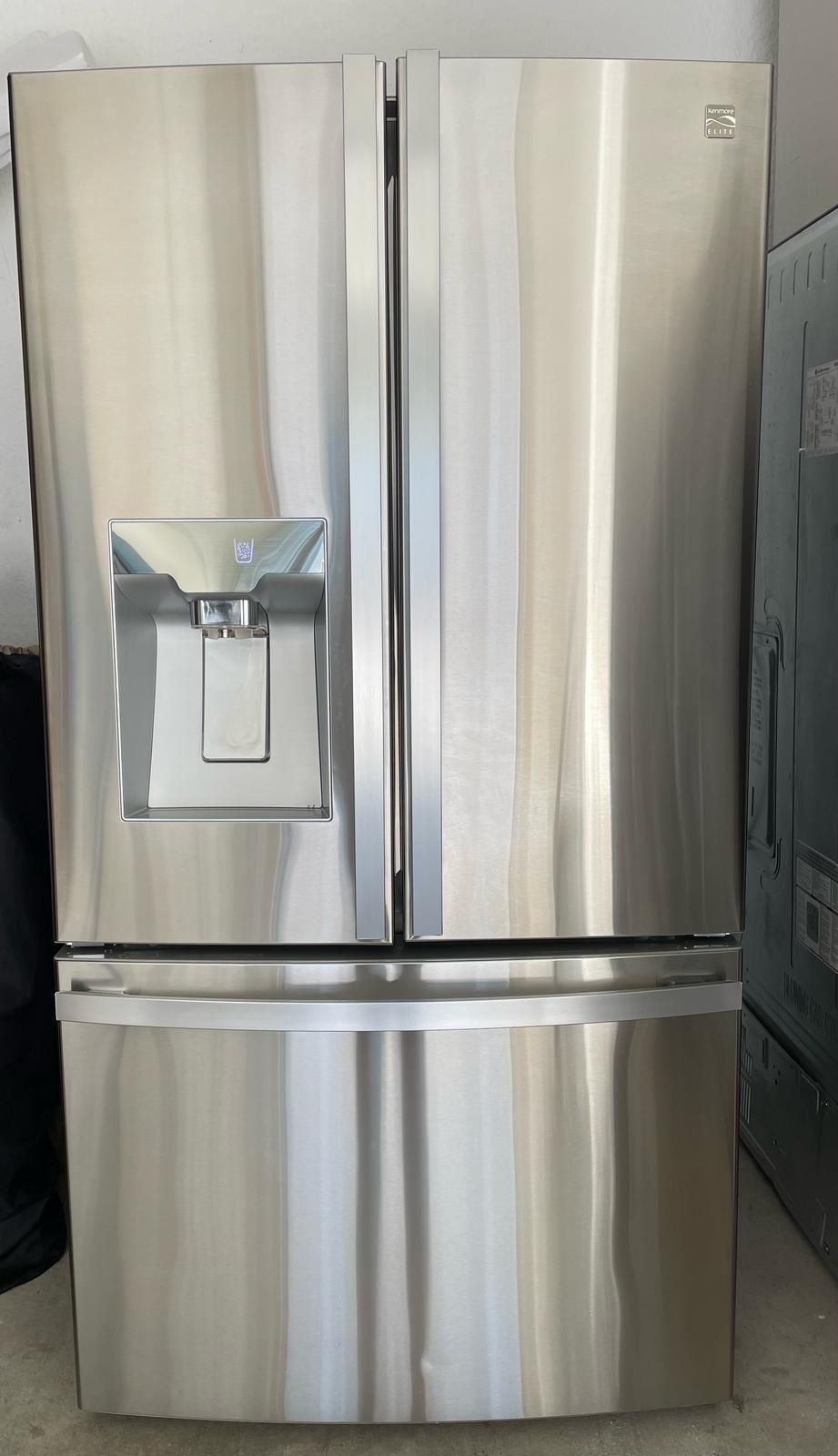 Kenmore Elite Refrigerator (Side by Side on Top - Bottom Freezer)