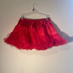 Red Pizzazz Skirt