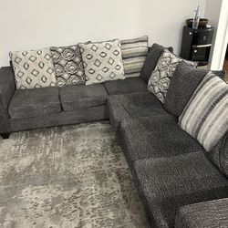 6 seat sectional couch