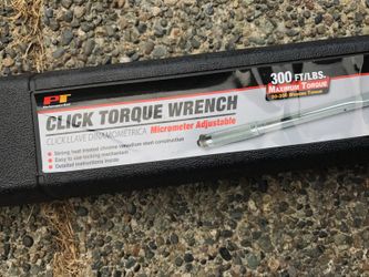 Click Torque Wrench
