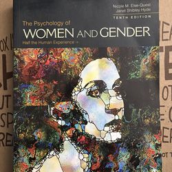 The Psychology of Women and Gender Tenth Edition Paperback Else-Quest Hyde SAGE