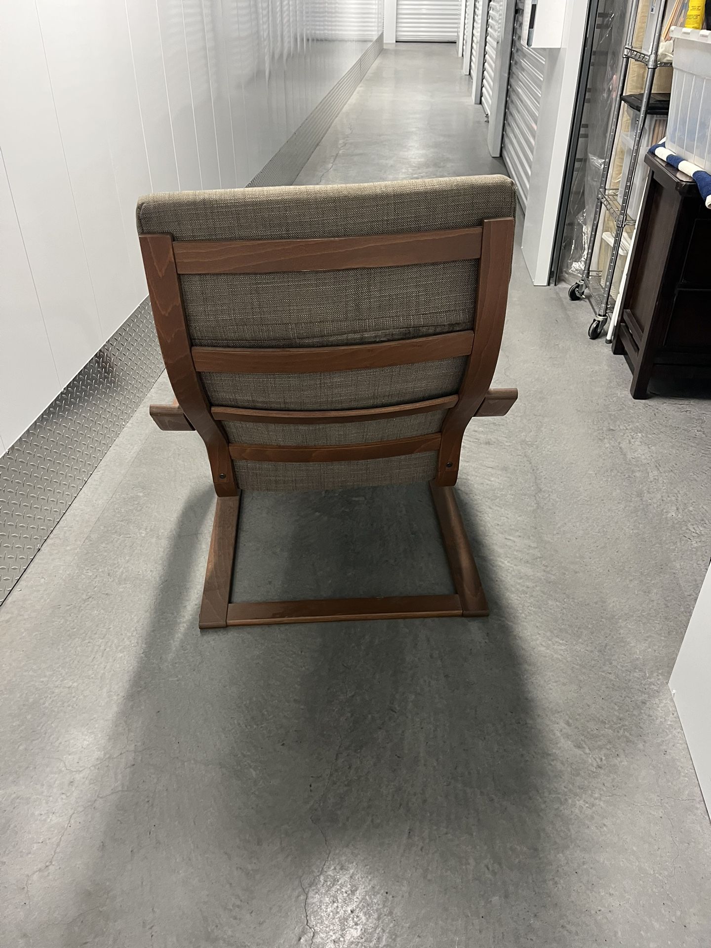 Chair & Ottoman From IKEA (Price Lowered) Home & Garden