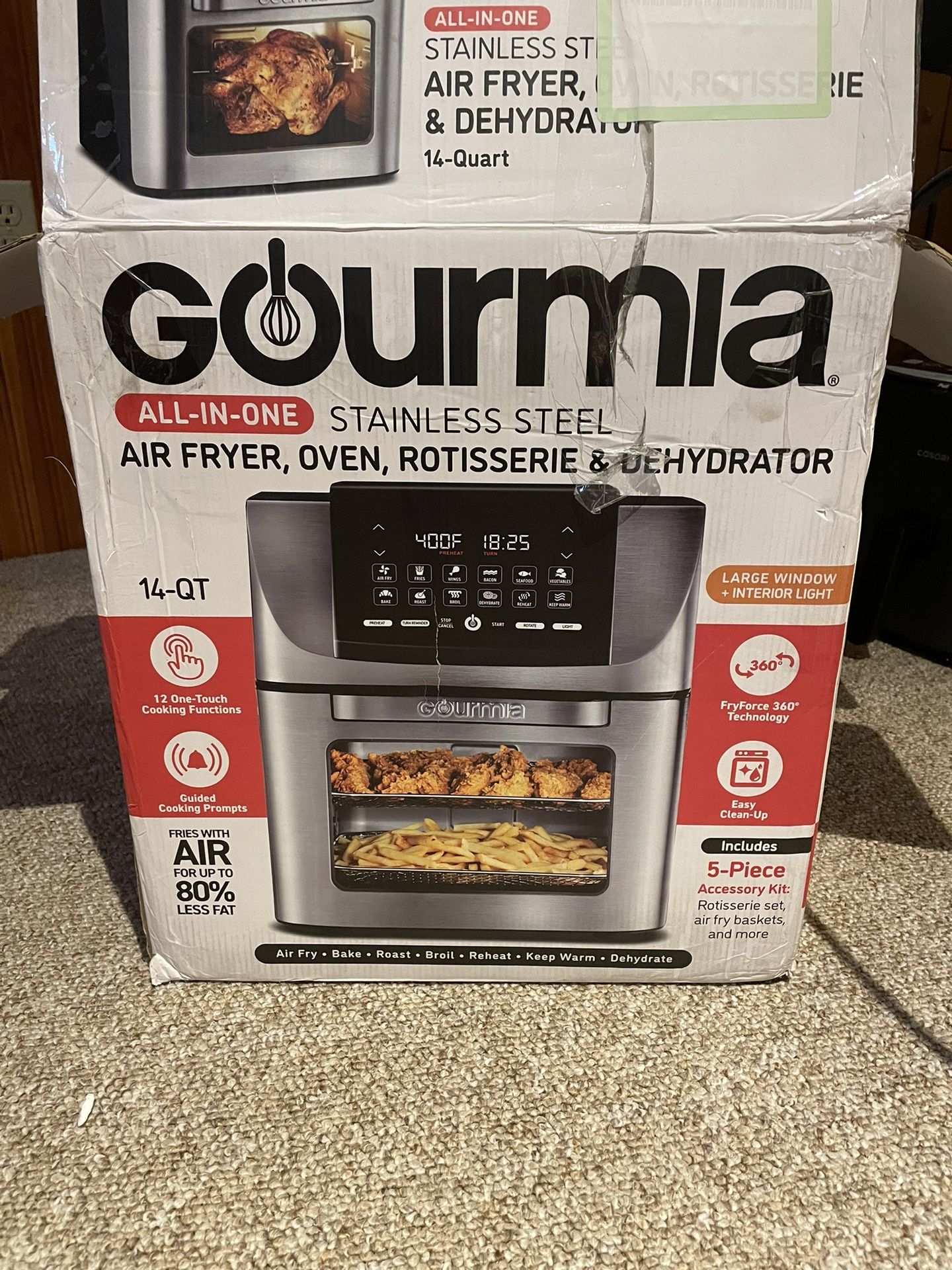 Gourmia All In 1 Air Fryer