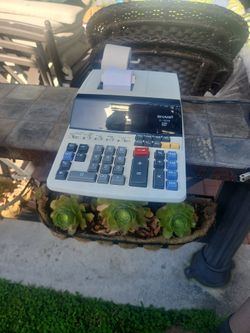 Sharp EL 1197.  12DIGIT