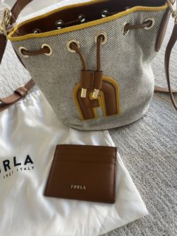 FURLA mini Crossbody Bucket Bag 