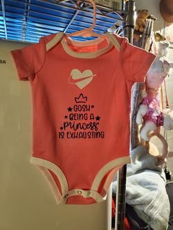 Custom Nike onsie
