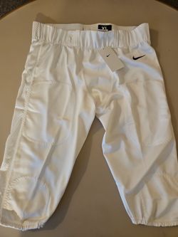 Nike White Football Pants Size XL