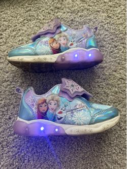 Light up frozen shoes