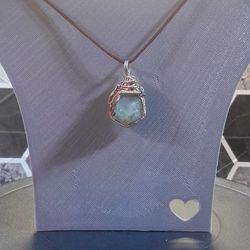 Fluorite Point Pendant 