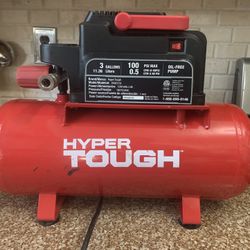 Hyper Tough 3 Gallon Air Compressor 