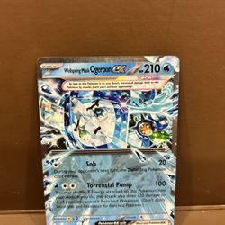 Pokemon TCG Wellspring Mask Ogerpon Ex #64 Twilight Masquerade