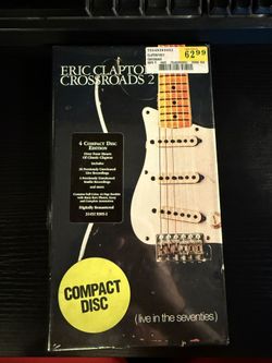 Brand New Eric Clapton Crossroads 2 Live In The Seventies 4 Cd Set
