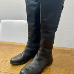 $40!! Franco Sarto Real Leather Boots( Size 6.5)