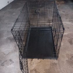 Large Metal Dog Crate